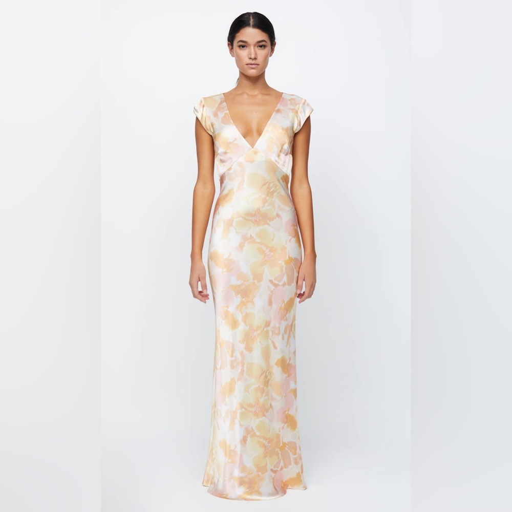 BEC + BRIDGE INDI V MAXI DRESS